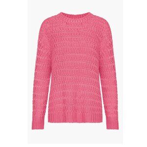 Anine Bing Juliette Pink Knit Sweater Size S